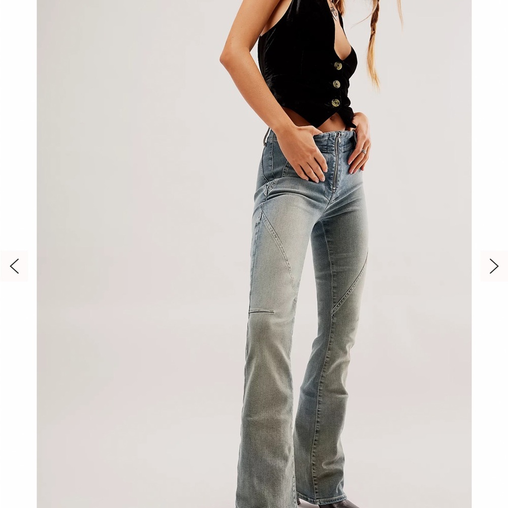 We the free Mamba mid rise flare jeans❤️❤️❤️❤️